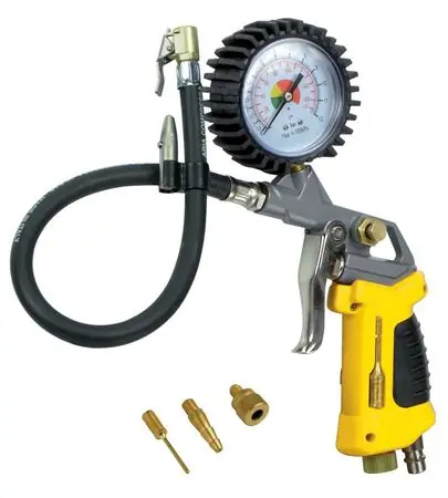 Stanley 150532XSTN / Vzduchová pistole / manometr / 10 bar / 3 hroty / LED světlo