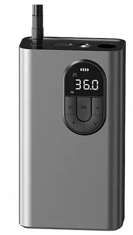 Baseus Kompaktní Super Mini kompresor / 7500 mAh / 54W / 5V/2.4A