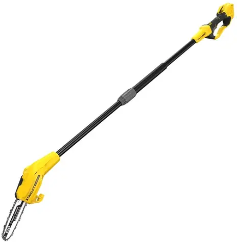 Stanley V20 SFMCPS620B / Aku prořezávací pilka na tyči / 18V / lišta 20 cm / tyč až 4.5m / bez aku