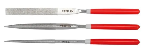 YATO YT-6155 / Sada pilníků jehlových diamantových 5 x 180 mm 3 ks