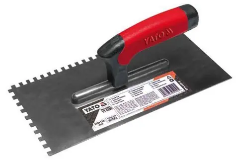 YATO YT-5203 / Hladítko 270 x 130 mm / zuby 8 x 8 mm