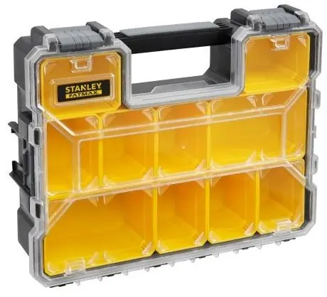 Stanley 1-97-521 / Organizér s 18 pevnými přihrádkami / 44.6 x 11.6 x 35.7 cm