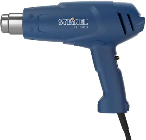 Steinel HL 1620 S / Horkovzdušná pistole / 450L za minutu / 1600W / 300-500°C / 230V kabel