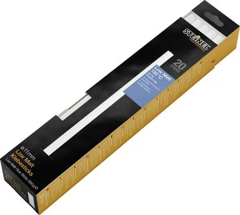 Steinel lepicí tyčinky 11mm 600G nízkotavné 20ks / 300mm