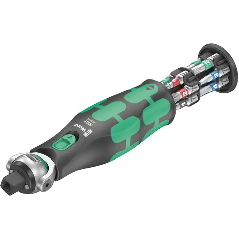 WERA 8009 Zyklop Pocket Set 1 / Bitový šroubovák / 1/4