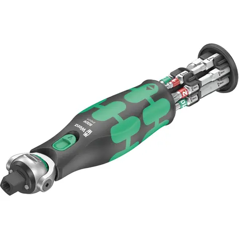 WERA 8009 Zyklop Pocket Imperial Set 1 / Bitový šroubovák / 1/4