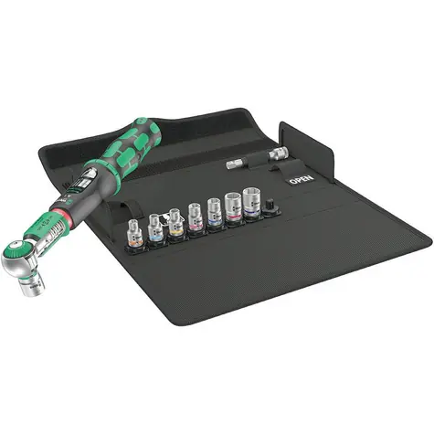 WERA Safe-Torque A1 Imperial Set 1 / Momentový klíč s přepínací ráčnou / 1/4