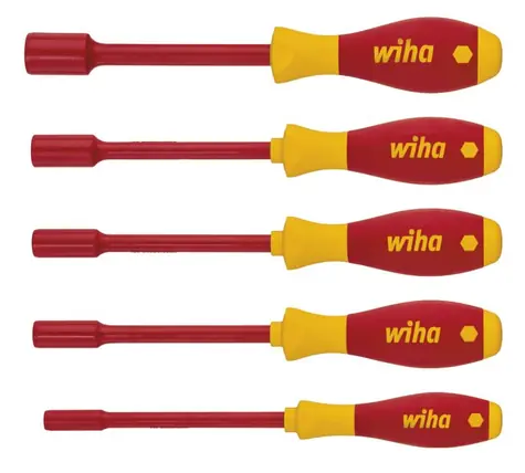 Wiha 29466 Sada šroubováků SoftFinish electric / 5 šroubováků