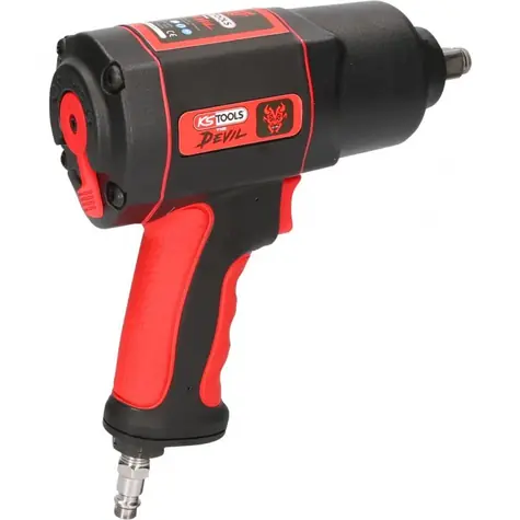KS Tools Pneumatický rázový utahovak sada / pneumatický utahovák / momentový klíč / magnetická miska / očech