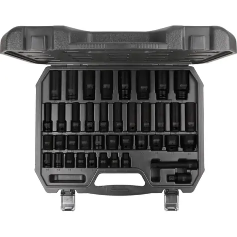 KS Tools Souprava šestihranných rázových nástrčných ořechů 1/2