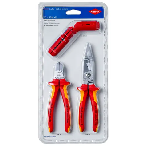 Knipex 003130BKV01 Sada pro elektroinstalace 3 ks nástrojů