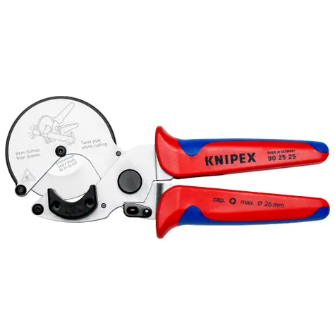 Knipex 902525 Řezačka plastových a kompozitních trubek / tloušťka trubky až 26mm