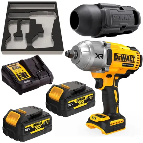 DeWalt DCF900P2G / Rázový utahovák / 18 V XR / 1355 Nm / 2300 ot-min / upínaní 1/2