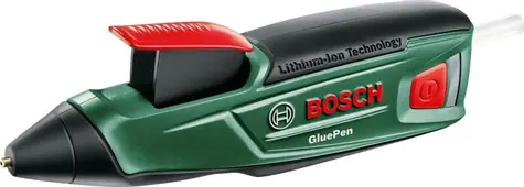 Bosch GluePen 3.6V / aku tavná lepicí pistole / 1.5Ah / délka tyčinky 15 cm / průměr tyčinky 7mm / doba žhavení: 15s