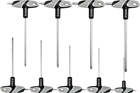 YATO YT-05615 / Sada klíčů Torx L-Key / T10-T50 / 9ks