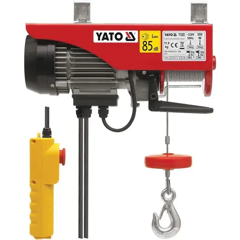 YATO YT-5904 / Elektrický naviják / 900W / 500 kg