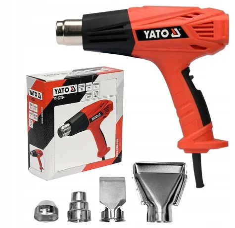 YATO YT-82294 / Horkovzdušna pistole / 2000W / 500l/min / 600°C