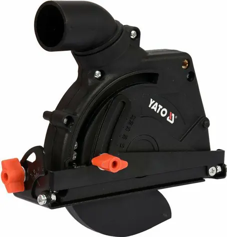 YATO YT-82986 / Sklopná prachová krytka na brusku / závit M14 / 125 mm