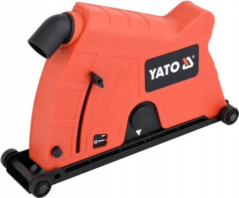 YATO YT-82990 / Prachová krytka na brusku s odsáváním / závit M14 / 230 mm