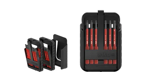 Wiha 43161 Sada nástavců slimBit electric 12 ks / TORX / TORX Plus / 2x Box slimBit