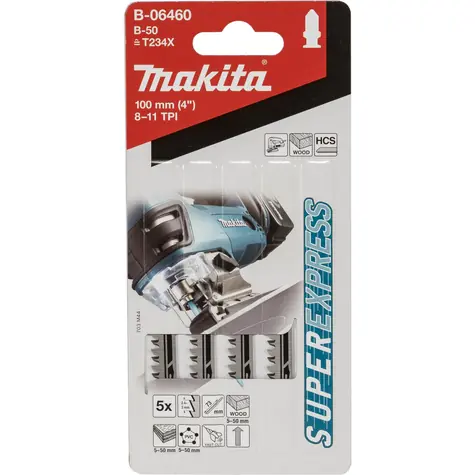 Makita B-06460 - pilový list B-50 na dřevo 5 ks