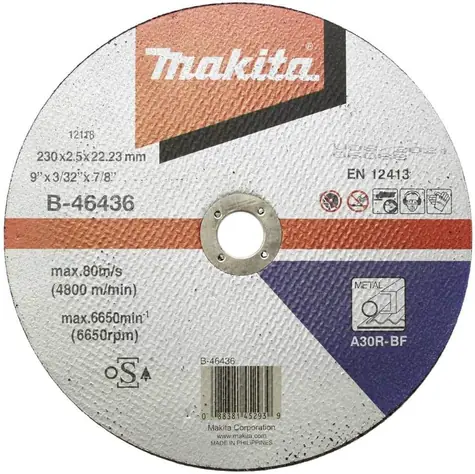 Makita B-46436 Řezný kotouč 230 x 2.5 x 22.23 mm