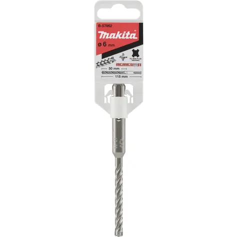Makita B-57962 NEMESIS2 / příklepový vrták / SDS Plus / 6 x 110 mm