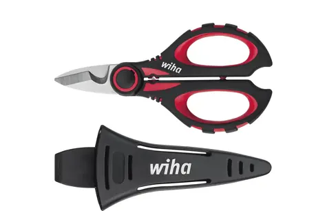 Wiha 41923 Elektrikářské nůžky s krimpováním / 160 mm