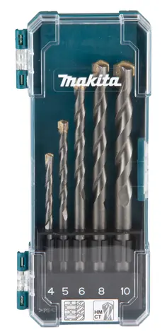 Makita D-72877 sada vrtáků do zdiva a kamene 4-10mm 5 ks