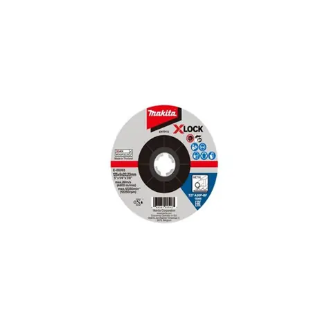 Makita E-00393 / Brusný kotouč na kov X-LOCK / 125x6mm