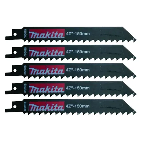 Makita P-04999 - 150mm pilový list do pily ocasky na dřevo a plast 5 ks