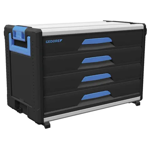 GEDORE 2954346 / Panel nástrojů na nářadí WorkMo W3 4 zásuvky H6