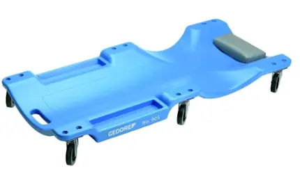GEDORE 1823698 / Servisní lehátko na kolečkách / rozměry 1000 x 480 x 115 / nosnost 130 kg