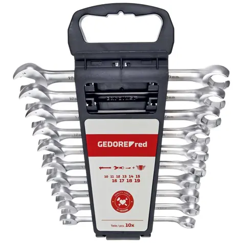 GEDORE 3301003 / Sada očkoplochých klíčů / 10 - 19 / 10 ks