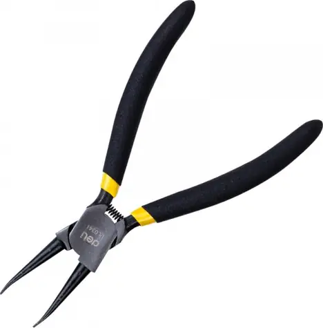 Deli Tools EDL0341 Přímé kleště na vnitřní pojistné kroužky 7