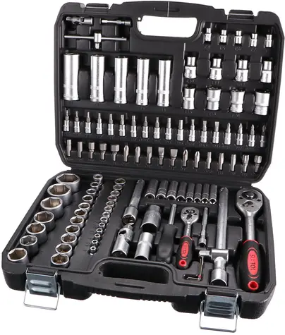SIXTOL TOOL SET 108 / Gola sada / uhlíková ocel