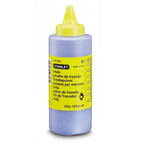 Stanley 1-47-803 / Prášková křída modrá / 225g