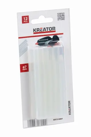 KREATOR KRT310001 / lepicí tyčinky / 7 mm / 12 ks