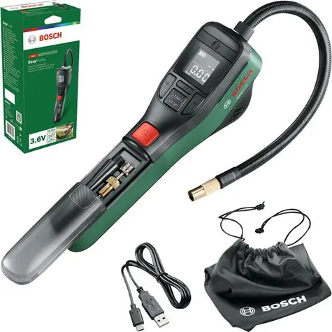 BOSCH EasyPump / Aku kompresor / 10.3 Bar / 10l/min / 3.6V