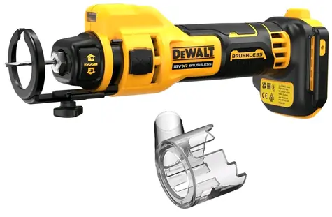 DeWalt DCE55M / Aku frézka do sádrokartonu / 18 V / bez aku / 3.2mm / 6.4mm / 26000 ot-min 