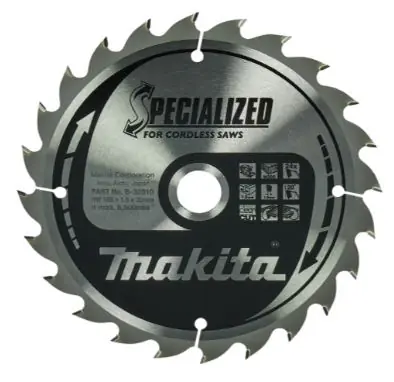 Makita B-32910 / pilový kotouč na dřevo / průměr 165 x 20mm / počet zubů 24
