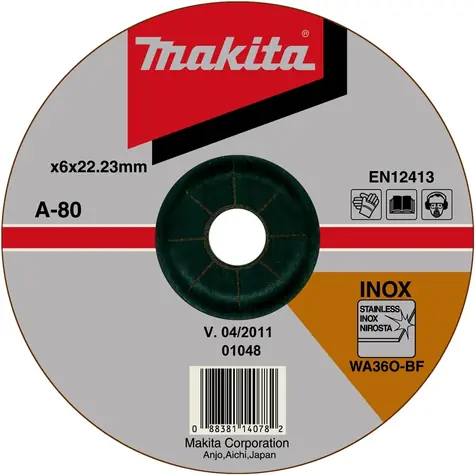 Makita A-80896 / Brusný kotouč na nerez / 230x 6x 22.23mm