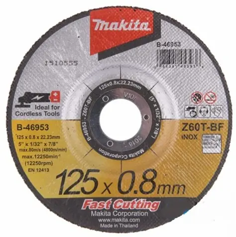Makita B-46953 Řezný kotouč na nerez 125x0.8x22mm