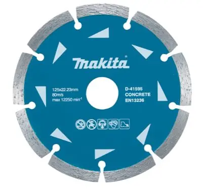 Makita D-41595 Řezný segmentový diamantový kotouč 125x22.23mm