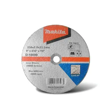 Makita D-18699 Řezný kotouč na kov 230 x 2.5 x 22.23 mm