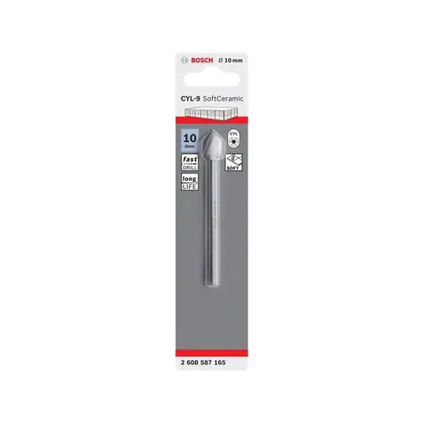 BOSCH 2608587165 / Vrták na dlaždice CYL-9 / Rozměry 10 x 90 mm