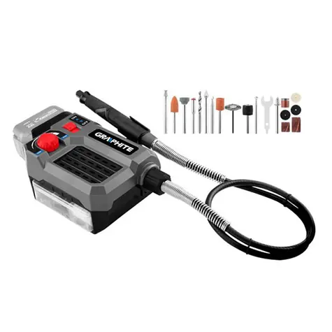NEO TOOLS 58GE107 / Aku multibruska / 18V / Li-ion Energy+ / 40 kusů příslušenství