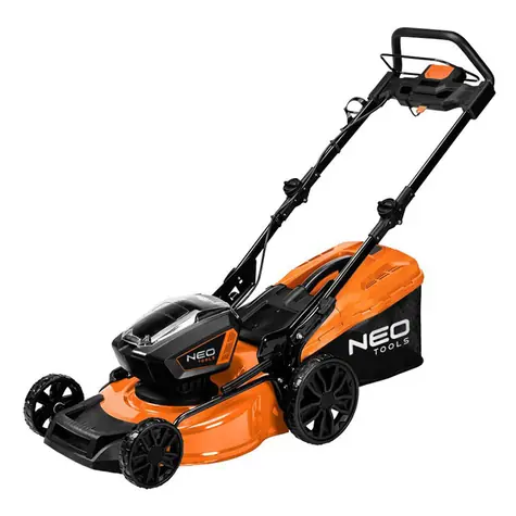 NEO TOOLS 04-611 / Aku sekačka / bezuhlíková / 45cm / 50l / 36V / Li-Ion / kovové tělo