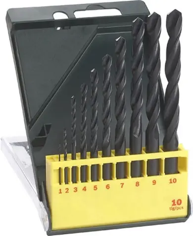 BOSCH HSS-R 2607019442 / Sada spirálových vrtáků do kovu / 10 ks