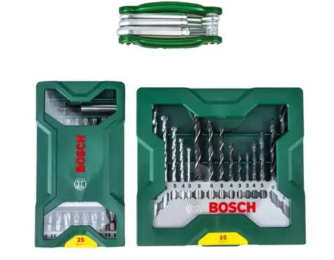BOSCH 2607017333 / Univerzální sada vrtáků a bitů / 41 ks